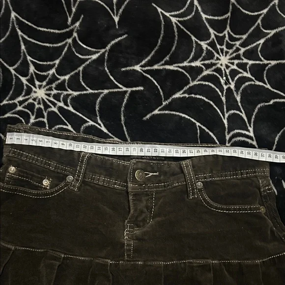 Brown Ruffled Skirt - Picture 4 of 4